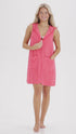 SLEEVELESS ZIP FRONT HOODIE W/ PATCH POCKETS - TERRY